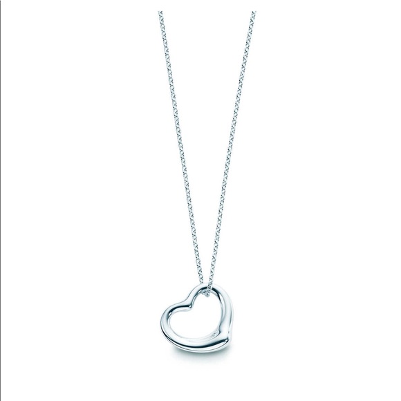 Tiffany & Co. Jewelry - TIFFANY & CO. Elsa Peretti Open Heart 925 Pendent